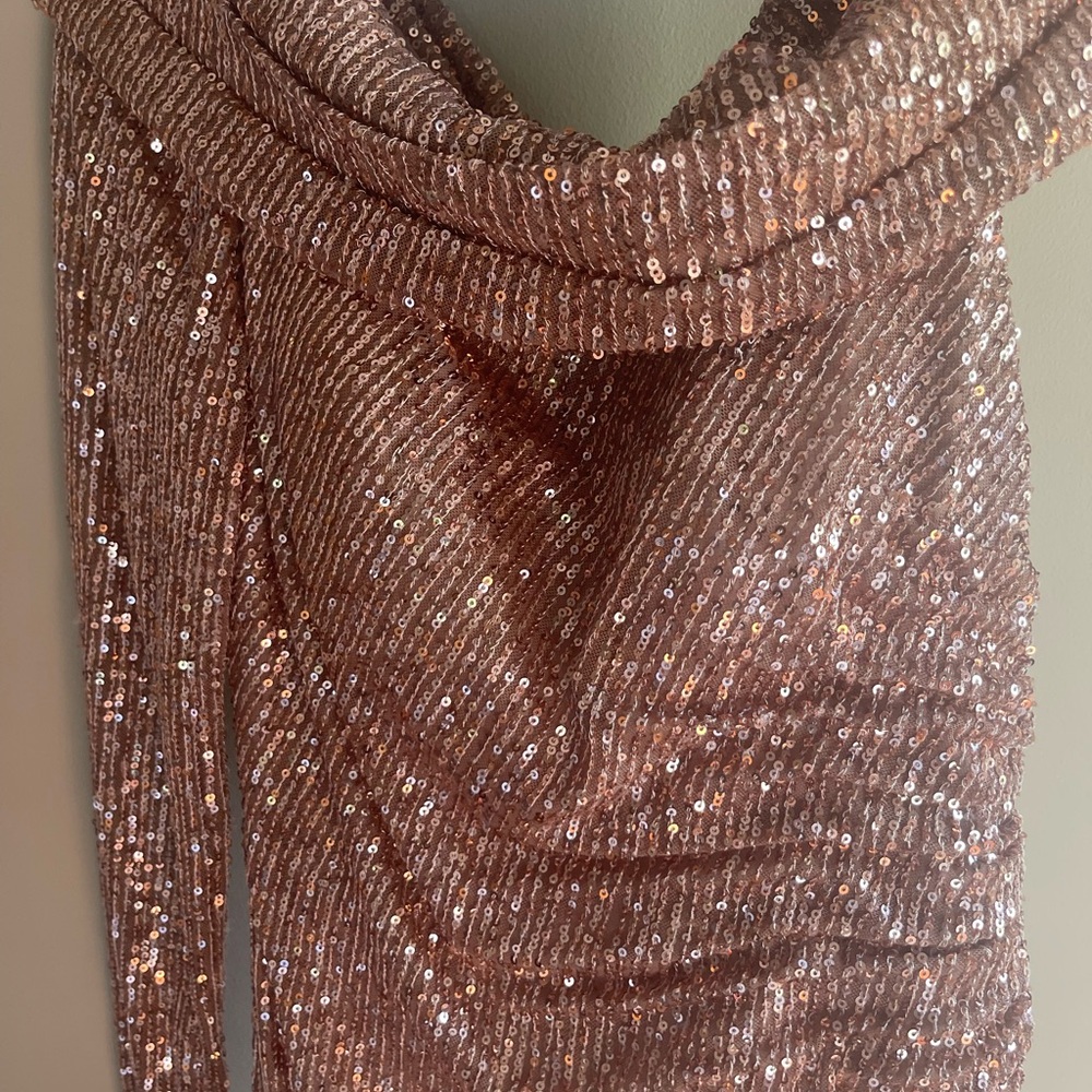Sequin Gown - image 4